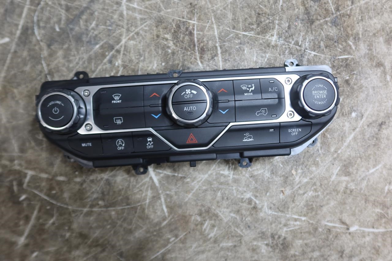 2021-2026 Jeep Wrangler JL OEM AC Heater Temperature Control 7BU55DX9AB