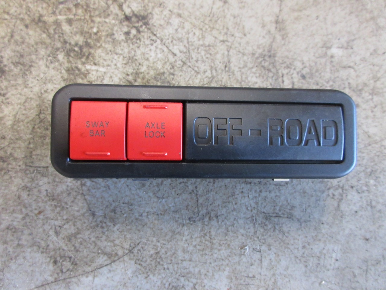 2013-2018 Jeep Wrangler JK Rubicon OEM Dash Red Off Road Switch 56054372