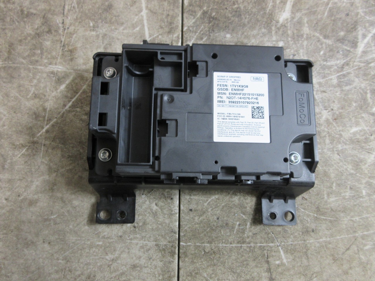 21 22 Ford Bronco OEM Telematics Communication Control Module N2DT-14H076