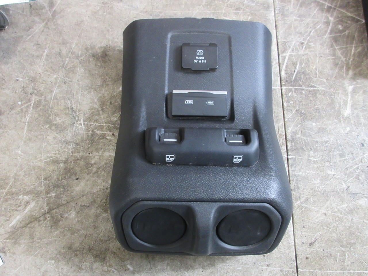 2018-2023 Jeep Wrangler Gladiator Center Console Rear Back Plate Trim 6BW38