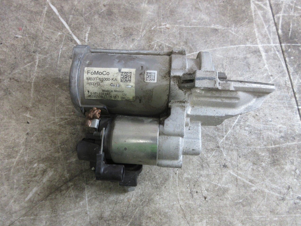2021-2025 Ford Bronco OEM 2.3L Engine Starter Motor MB3T-11000-KA