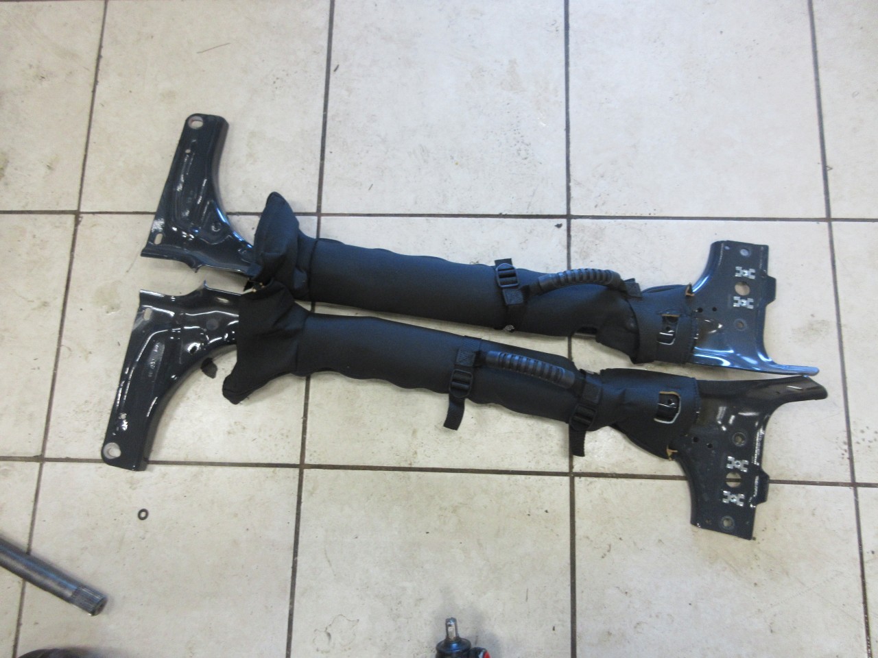 2007-2018 Jeep Wrangler JK JKU OEM Roll Bar-Side Rails 55395480 55395481