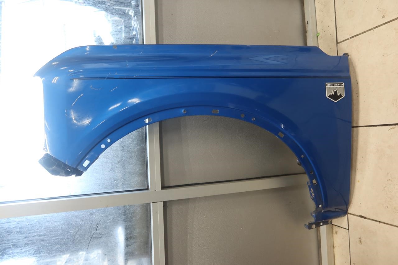 2021-2025 Ford Bronco OEM Left LH Driver Side Fender Blue M2DZ 16006 A