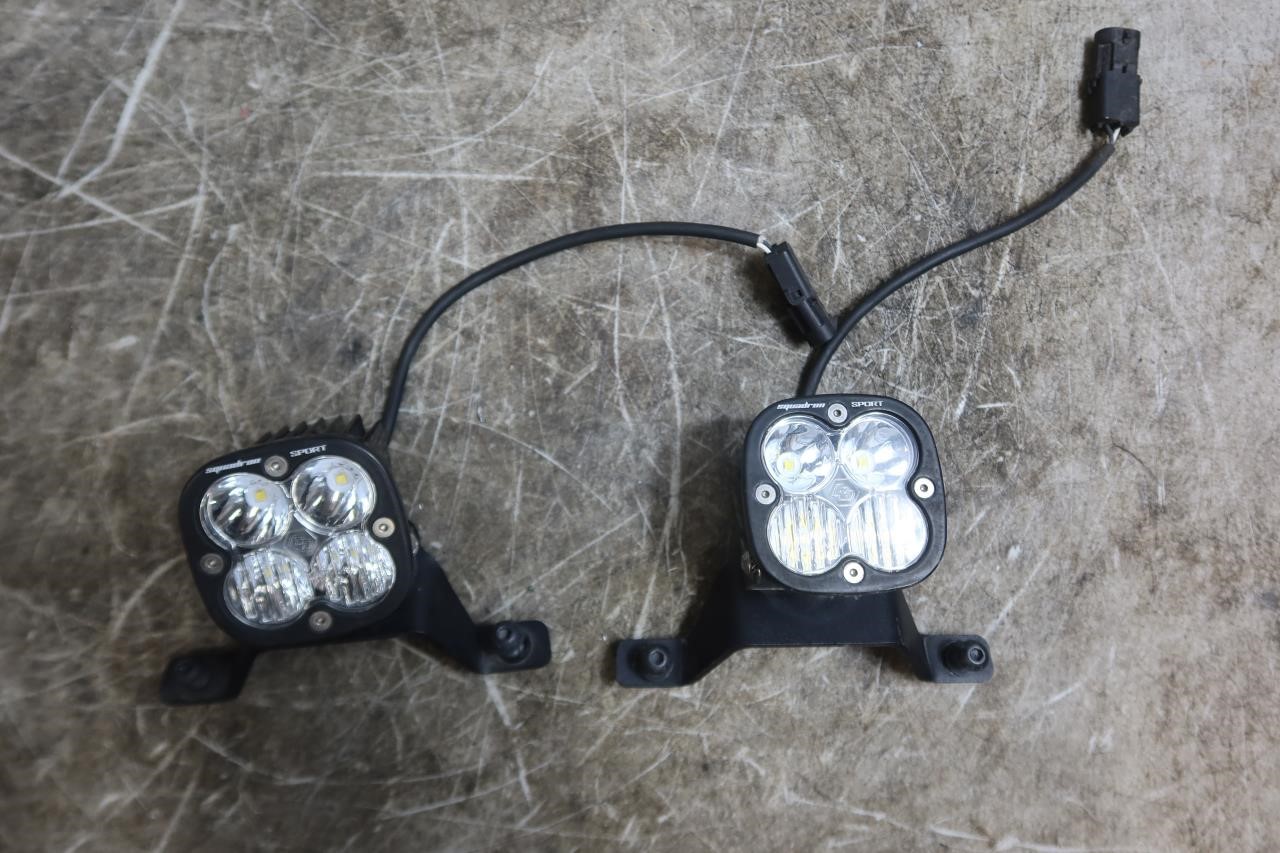 Baja Designs Squadron Universal Sport Black LED Light Pod Pair 55-7803