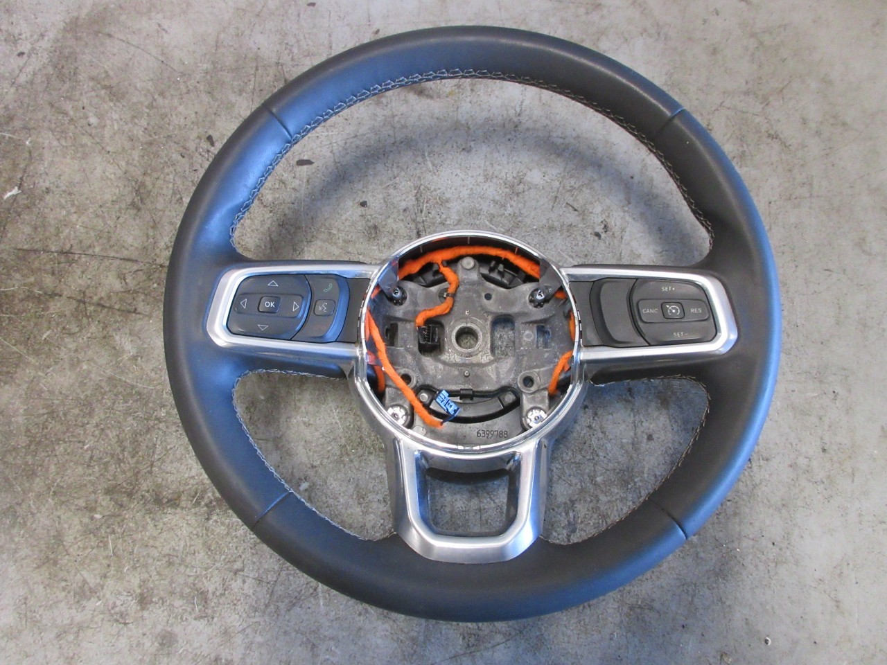 2021-2023 Jeep Wrangler JL 4XE Hybrid OEM Steering Wheel 7MF291A3AA