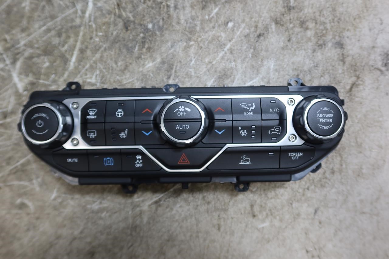 2021-2026 Jeep Wrangler JL OEM AC Heater Climate Center Stack 6SX95DX9AE