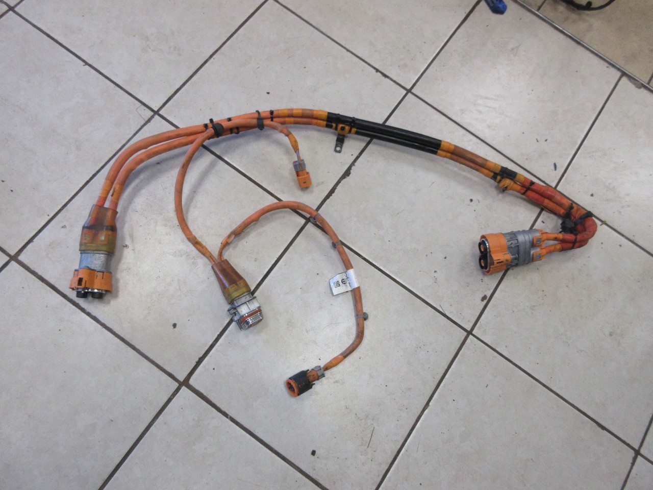 2021-2025 Jeep Wrangler JL 4XE Hybrid OEM 2.0L Battery Wiring Harness 68593178