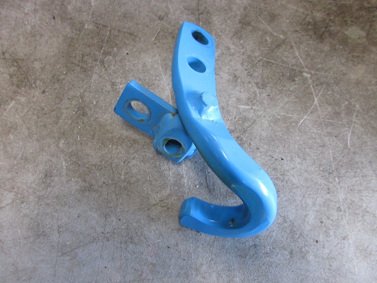 2021-2026 Jeep Wrangler JL OEM Rear Bumper Tow Hook Blue 68531164