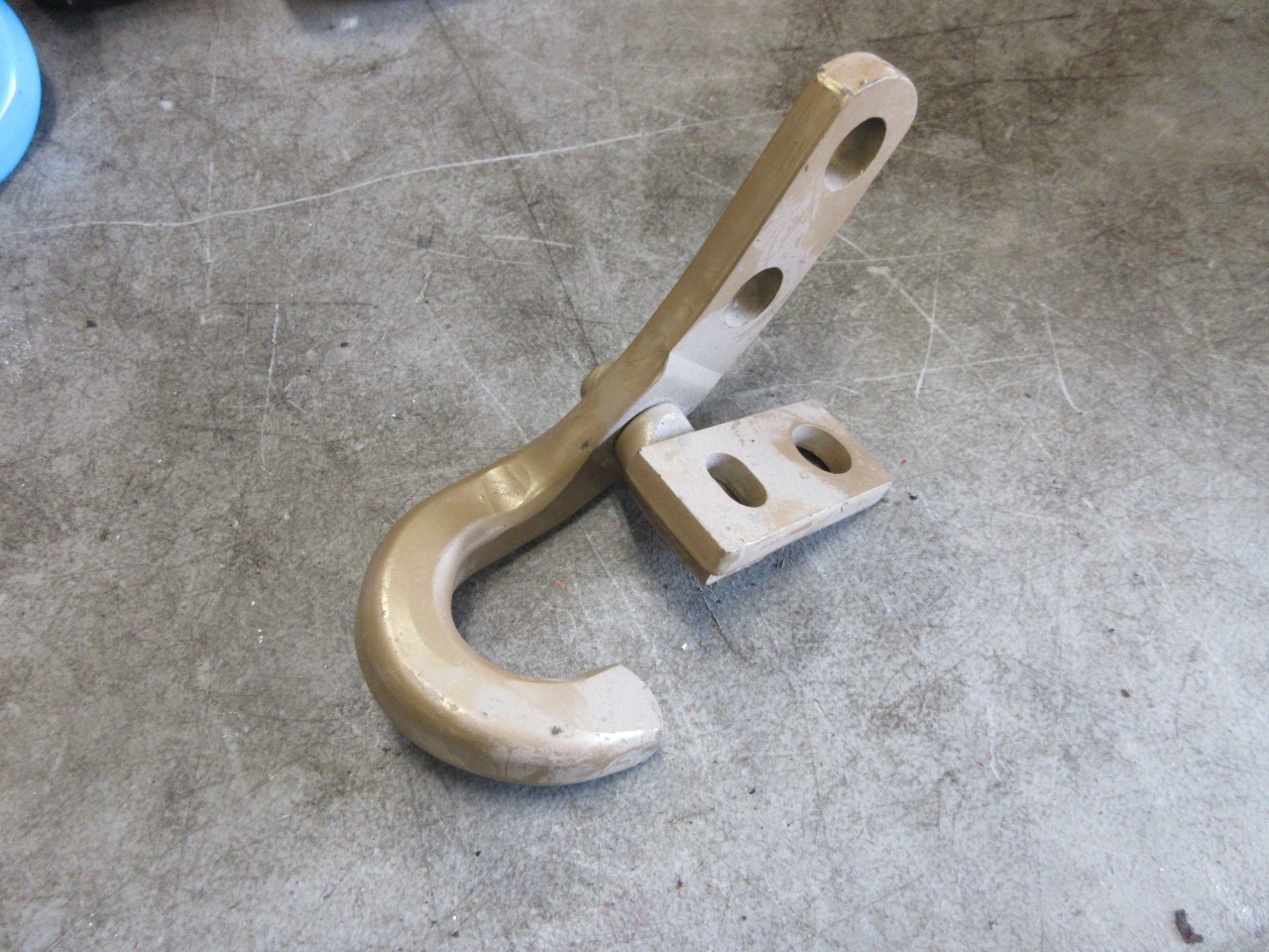 2021-2026 Jeep Wrangler JL OEM Rear Bumper Tow Hook Bronze Gold 68521397