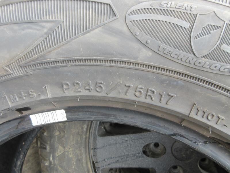 New 245 75 17 Goodyear Wrangler Silent Armor Tire