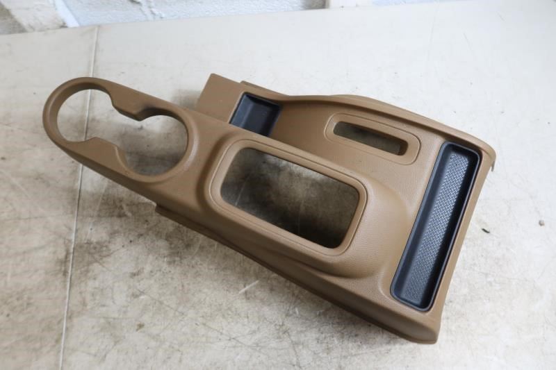 2011-2018 Jeep Wrangler JK OEM Front Center Console Piece Brown 1PU231T9AA