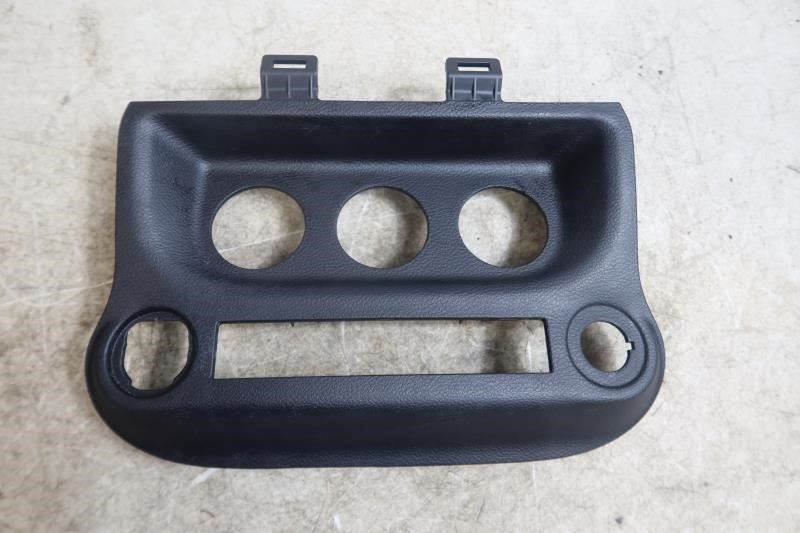 2011-2018 Jeep Wrangler JK OEM Center Dash Trim Panel Bezel Black 1PJ28DX9AC