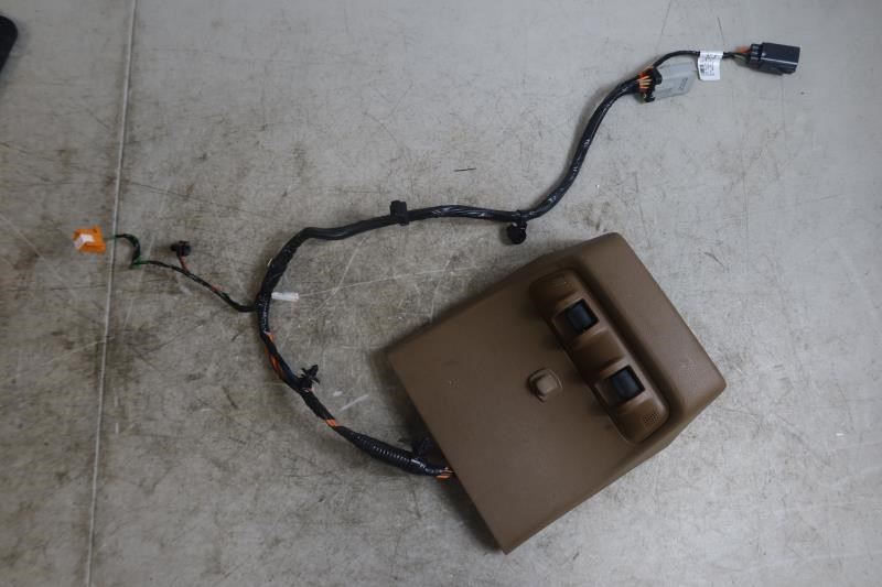 2011-2018 Jeep Wrangler JK OEM Center Console Back Trim Piece Rear Window Switch