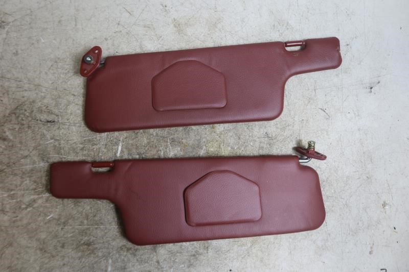 1984-1989 Nissan 300ZX OEM Interior Sun Visor Left Right Red Driver Passenger