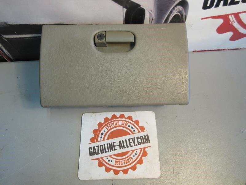  2003-2006 Jeep TJ Wrangler OEM Passenger Side Glove Box with Key Khaki 2003 2004 2005 2006 55115166